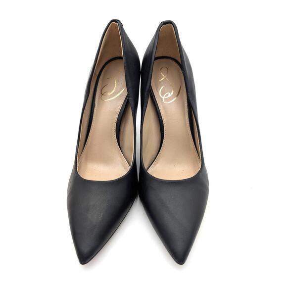 Sam Edelman Hazel Pointed Toe Heel Pumps Women's Leather Black US7 EU37.5 - Picture 14 of 14
